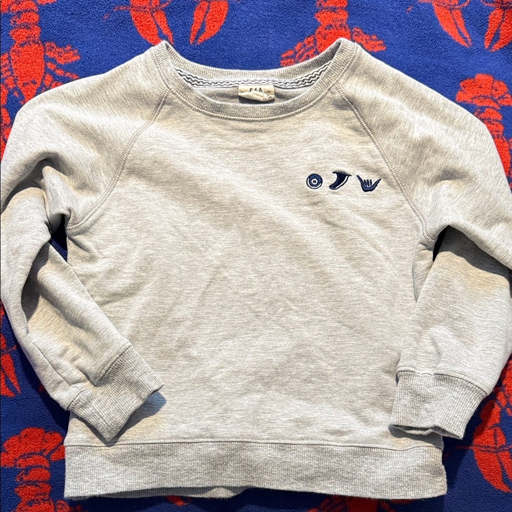 Feather 4 Arrow Shaka boys crewneck